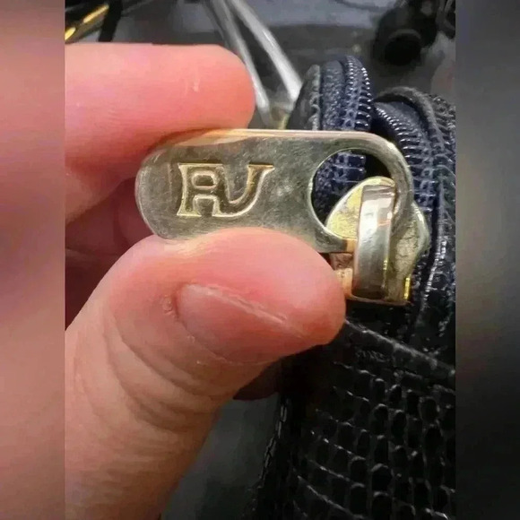 Arte Venteta Vintage Leather Made In Italy Handbag Crossbody - Picture 8 of 10